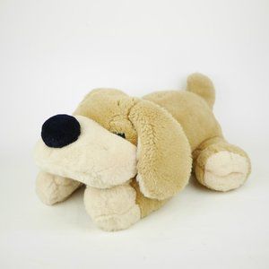 FAO SCHWARTZ Tan brown Plush Dog Stuffed Animal Toy Puppy PATRICK THE PUP 22”